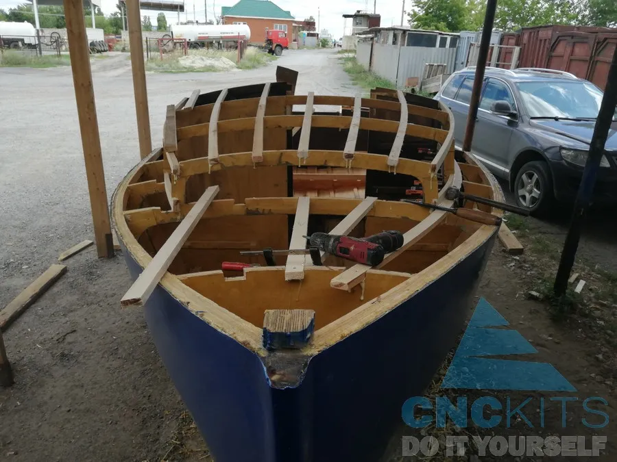 Постройка катера Краб-620 Фото 37