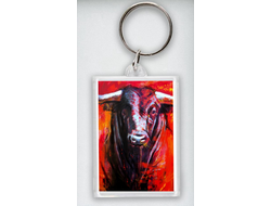 Брелок с символикой "Быка" №3