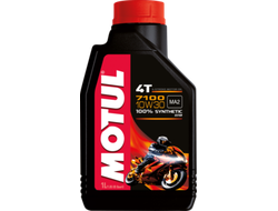 Масло моторное Motul 7100 4T 10W30 (Синтетика) — 1Л (104089)