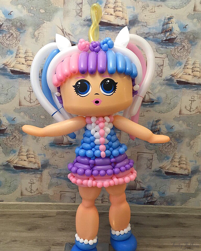 Фигура из шаров "Кукла"