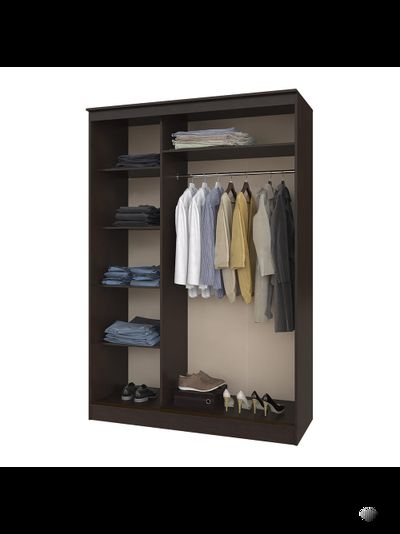 Сакура 1,5 м шкаф-купе Венге/Лоредо