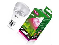 Лампа Camelion для растений E27 10W(120°) прозрачная 107x60 LED10-PL/BIO/E27