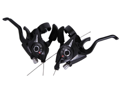 Комборучки Shimano EF51, Tourney, 3x7 ск., тр.+опл., черн., ESTEF51P7AL