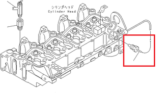 7861-92-3380 Датчик температуры ,   KOMATSU