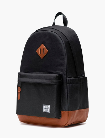 Рюкзак Herschel Heritage Black/Tan Synthetic Leather