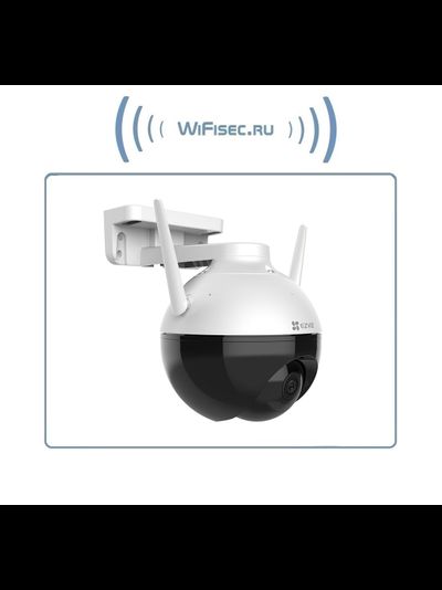 Ezviz C8C уличная моторизированная WiFi видеокамера с системой Color, встроенный микрофон, с DVR. Full HD 2 Mp  (объектив 6 мм.)