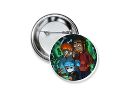 Значок Sally Face, Салли Фейс №18