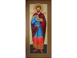Павел Кесарийский (Палестинский), Святой мученик. Рукописная мерная икона.