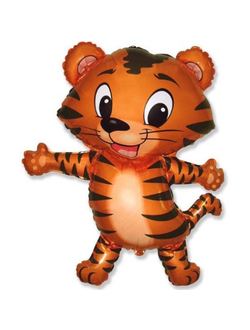 Шар 36 см Мини-фигура, Тигренок