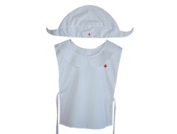 Костюм медсестры из хлопка для детского сада