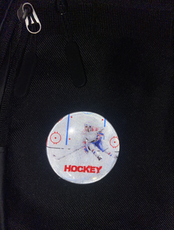 Значок светоотражающий «Хоккей»