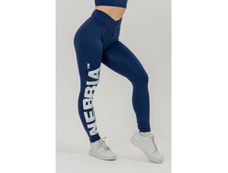 Легинсы HIGH WAISTED GYM LEGGINGS GLUTE CHECK 613 Темно синии