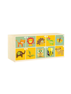 СТЕНКА ДЕТСКАЯ МОДЕЛЬ 5/18 С УФ ПЕЧАТЬЮ