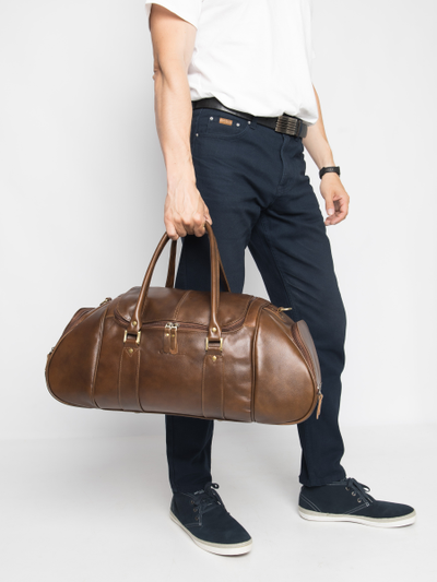 Дорожно-спортивная сумка Benevento Premium brown 
(арт. 4044-63)