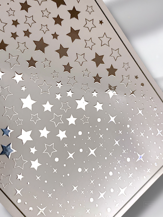 Слайдер-дизайн MilliArt Nails Металл MTL-263