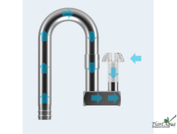 WYIN METALL JET PREMIUM X0904  - Скиммер для выходного патрубка 13 мм