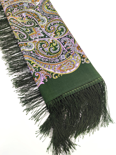 Павловопосадский платок Весенняя метель 2043-9