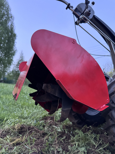 Фреза почвенная ФМН-1 Беларус-09,Агро, активная (ЖЕЛЕЗНЫЙ. корпус КРАСНЫЙ)