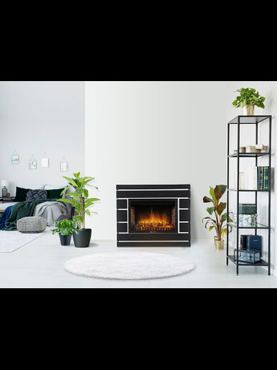 Портал Firelight Moderno 30 шпон чёрный дуб