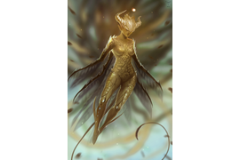 Golden Fairy
Art BY telthona