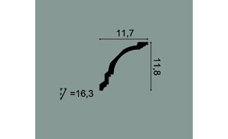 Карниз CX106 - 11,8*11,7*200см