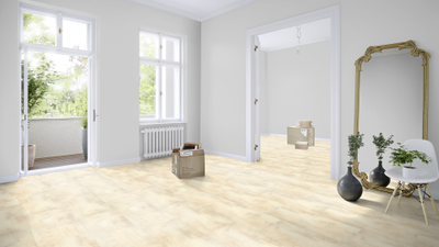 Биополы Wineo PURLINE 1000 stone Venice Harbour PLC056R фото в интерьере