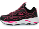 Кроссовки FILA RAY TRACER NEON Черно-розовые женские (36-41)