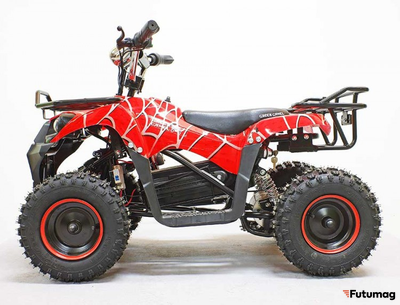 Квадроцикл GreenCamel Gobi K40 (30Ah 36V 800W R6 Цепной привод) быстросъем, Красный паук