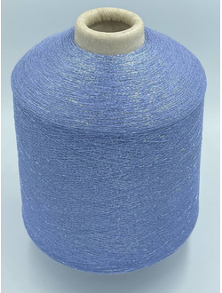 TORCITURA di DOMASO BACH LUREX  люрекс 1/ 34000 65% ВИСКОЗА 35% PL  (вес 50 грамм, длина 1700 метров) цв.137 сизый