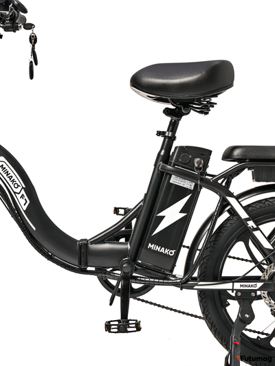 Электровелосипед Minako F7 черный