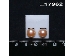 Жемчуг натуральный (пуссеты) арт.17962