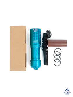 Фонарь подводный Scuba Brothers Flash BLUE 2000Lm L2, холод.белый