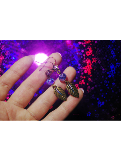 Бохо-серьги &quot;Под созвездием сказки&quot;