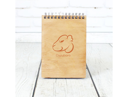 Скетчбук деревянный Капибара, Kapibara-san №14