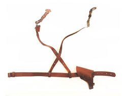 Ремень с портупеей и кобурой времен СССР 1/6 (S003) - MARSDIVINE