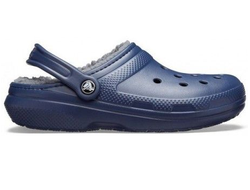 CROCS CLASSIC LINED CLOG УТЕПЛЕННЫЕ ТЕМНО-СИНИЕ