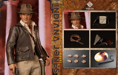Индиана Джонс (Харрисон Форд)  - Коллекционная ФИГУРКА 1/6 scale  Raider Jones (PT-sp12) - PRESENT TOYS