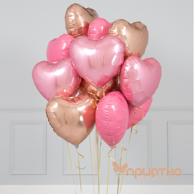 СЕТ ИЗ ВОЗДУШНЫХ ШАРИКОВ "Sweet Baby Pink"