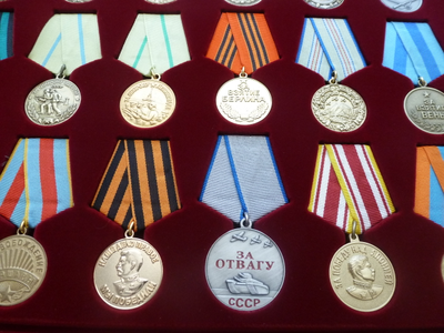 "Медали СССР в планшете" 1-я часть. Муляжи высокого качества!