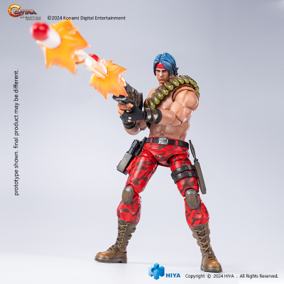 ПРЕДЗАКАЗ - Лэнс Бин (серия Contra) - Коллекционная фигурка 1/12 SCALE Contra Lance Bean (EBC0320) - HIYA Toys ?ЦЕНА: 6600 РУБ.?