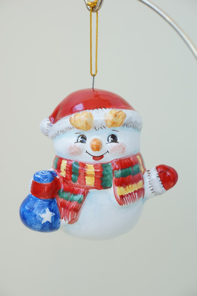 Снеговик с мешком