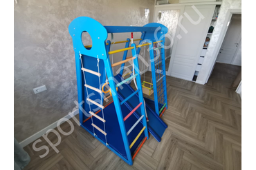 ДСК раннего развития PLASTEP БАСКЕТ - 8 со скалодромом. Серия СКАЗКА