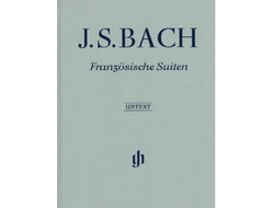 Бах И.С. Шесть французских сюит для фортепиано BWV812-817. С аппликатурой. Твердый переплет