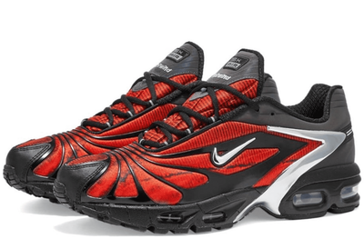 Nike Air Max Tailwind V Skepta Bloody Chrome Bit (Красные) сбоку