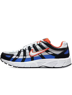 Nike P-6000 Orange Bleu Cacher