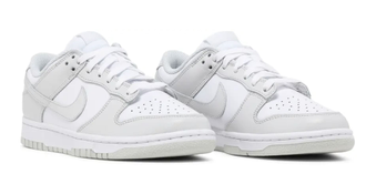 Nike Dunk Low Grey Fog (Экокожа) сбоку