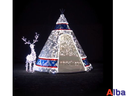 Световая фигура Чум