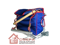 Лестница веревочная спасательная цепная ЛВСЦ 25 (Комплект)