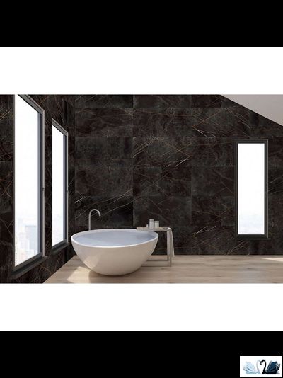 Керамогранит Идальго Сандра Черно-оливковый MR 60 х 120 см матовый