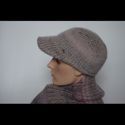 Разноцветный шарф женский вязаный Vizio Италия 6715